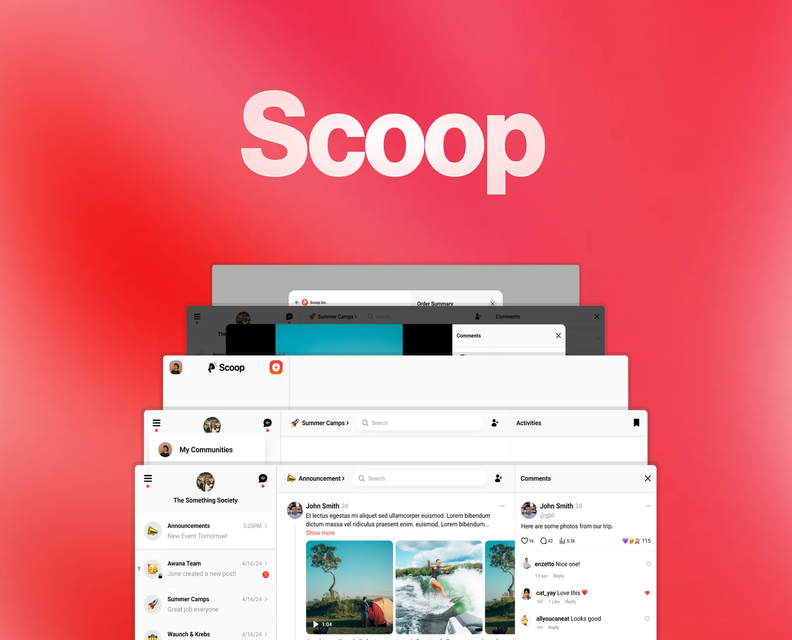 Scoop — Communications / EdTech