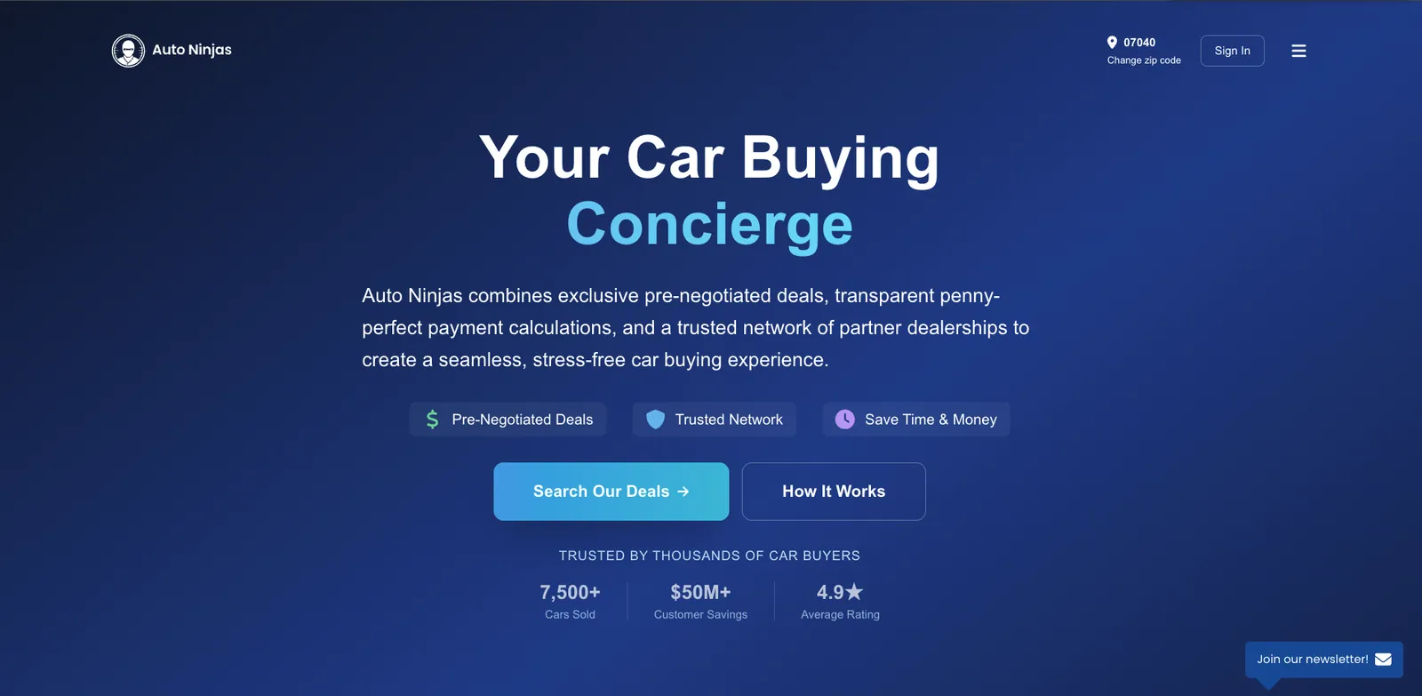 Auto Ninjas — Automotive / Leasing