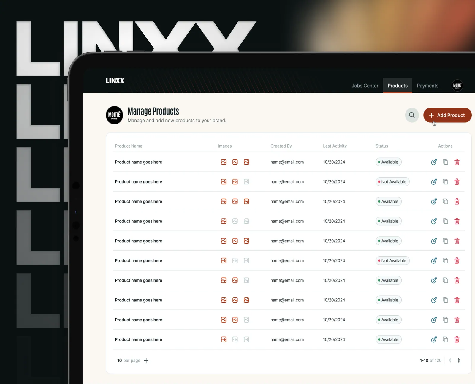 Linxx screenshot 1