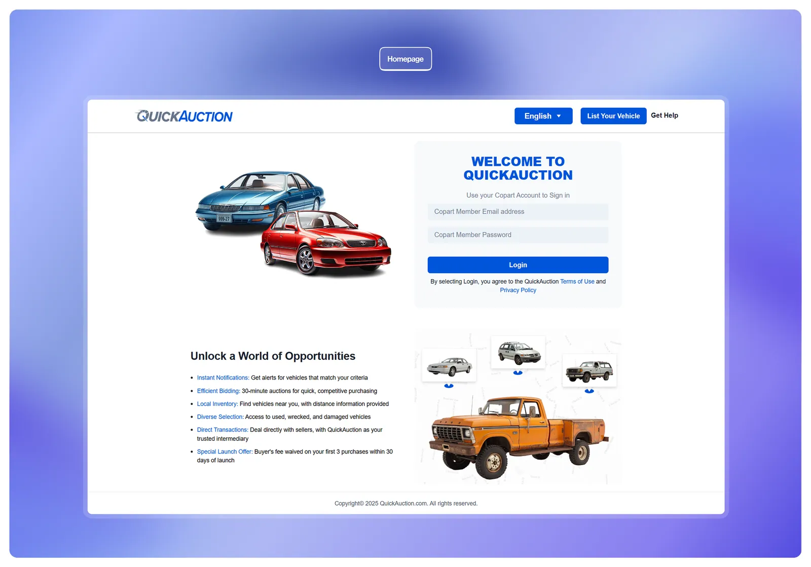 QuickAuction screenshot 2