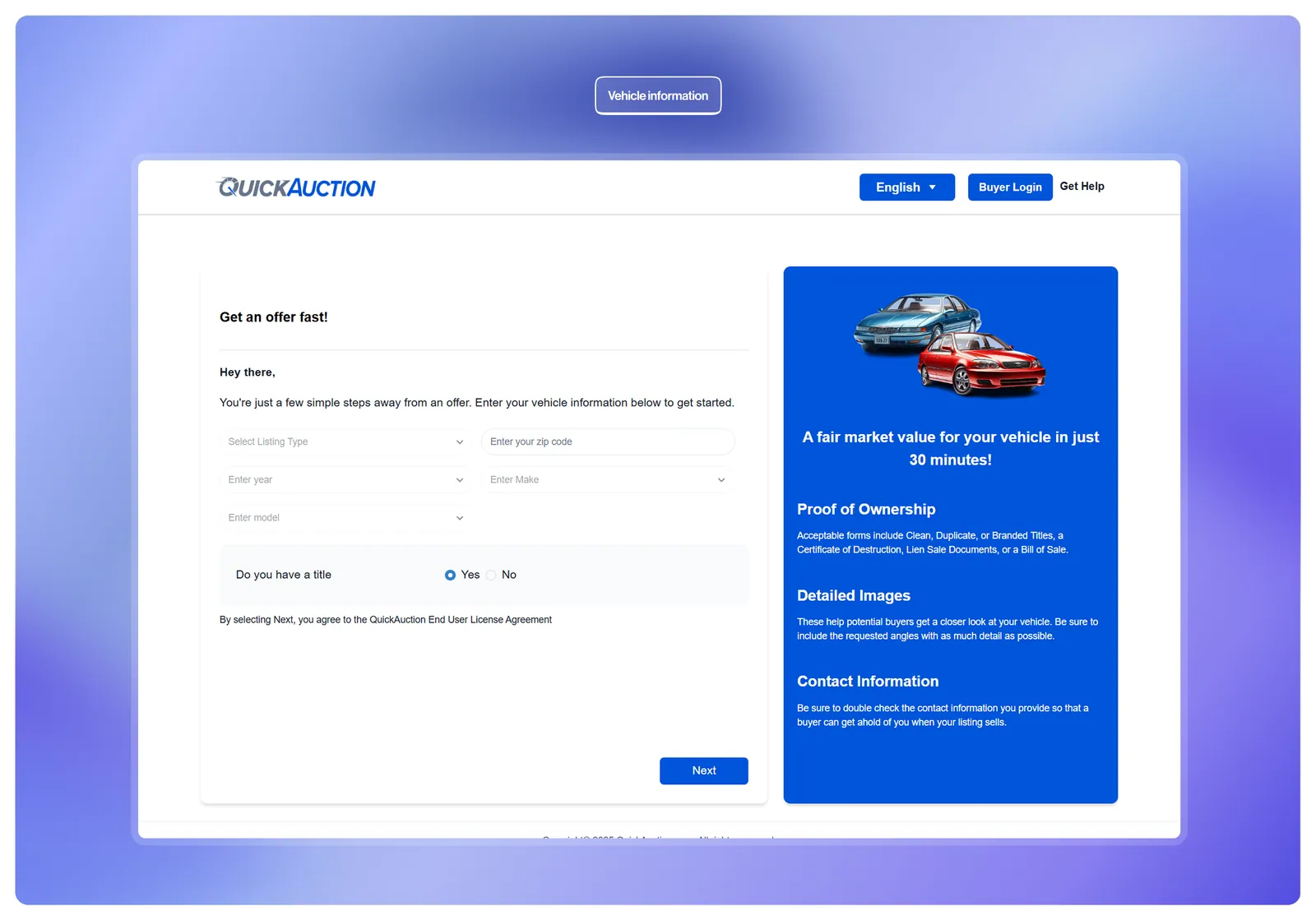 QuickAuction screenshot 5